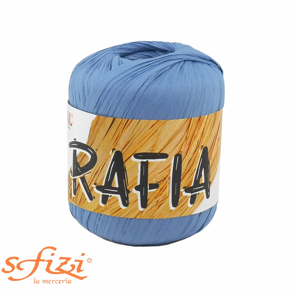 MONDIAL RAFIA Rafia Yarn Mondial bright raffia thread